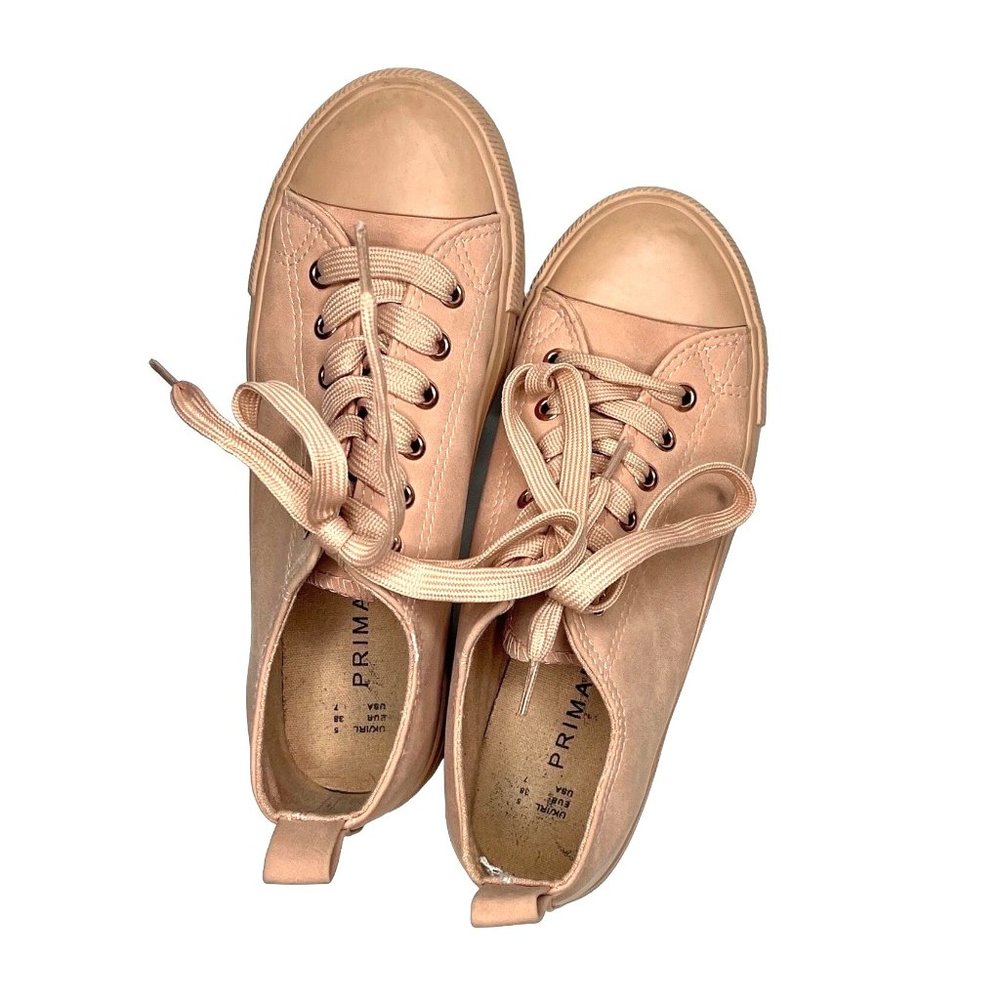 PRIMARK ROSE PINK SNEAKERS women's size 7 - Picture 2 of 7